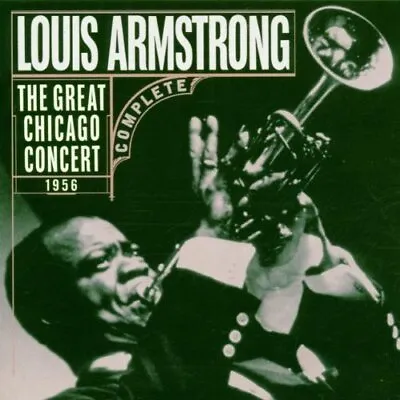 Louis Armstrong : The Great Chicago Concert 1958 CD Expertly Refurbished Product • £2.88