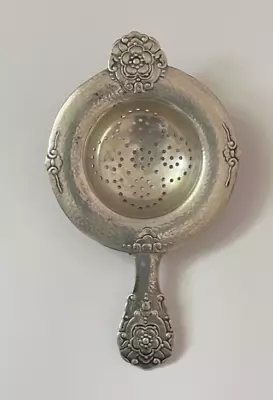 830s Hammered Arts & Craft Style By Magnus Aase Of Norway Over Cup Tea Strainer • $110