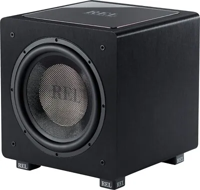 REL HT/1205 500W Home Theatre Subwoofer HT-Air Wireless Line Grained Black Vinyl • $639.99