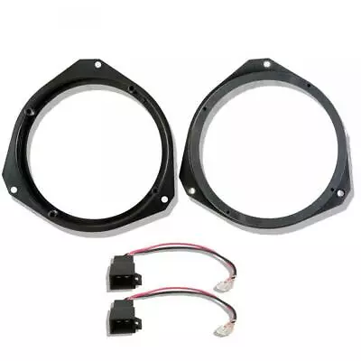 Vauxhall Astra H Front Door Speaker Adaptor Rings Spacers Kit 165mm 6.5  • £9.72