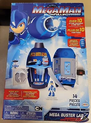 Mega Man Fully Charged Mega Buster Lab Playset JAKKS PACIFIC NEW • $19.99