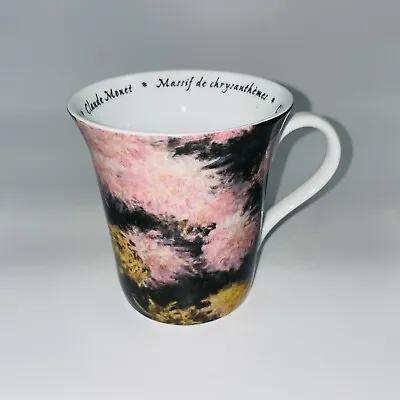 PIER 1 MONET MUG Claude Monet  Water Lilly's  Coffee Cup 12oz Porcelain Teacup • $15.95