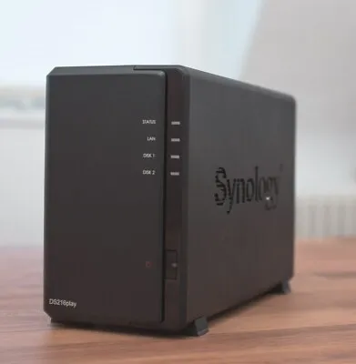 Synology DS216 Play 2 Bay Nas 1GB DDR3 Dual Core 4TB (2x2) Seagate IronWolf • £149