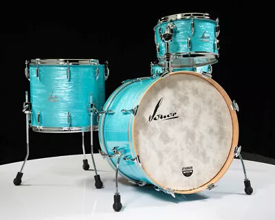 Sonor Vintage Series 4pc 13/16/22/14SD - California Blue W/Mount • $4979