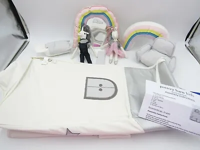 $106.81 • Buy Pottery Barn Kids Unicorn Dolls Castle Dollhouse And Accessories Rainbow #9991H
