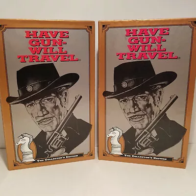 Have Gun - Will Travel (VHS 1995) 1950's-1960's TV Show Richard Boone Lot Of 2 • $8