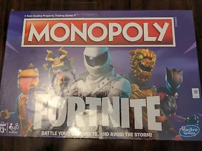 Fortnite Monopoly Limited Edition Board Game Hasbro New In Box Sealed  • $20