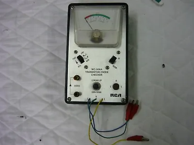 RCA WC-506A Transistor/Diode Checker • $24.99