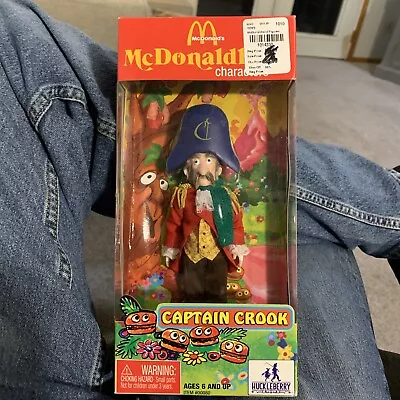 McDonalds McDonaldland Captain Crook Figure Huckleberry '08 Remco Reissue MiB (U • $44.99