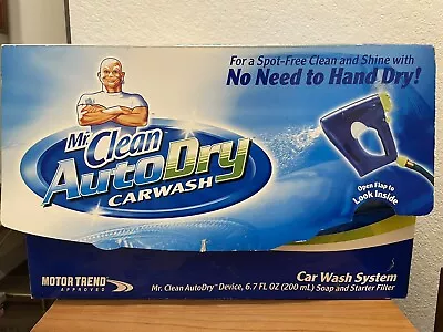NEW Mr. Clean Auto Dry Car Wash System Spot Free Device Soap And Starter Filter • $50