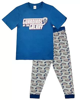 Mens Comfortable Cosy Novelty Marvel Guardians Of The Galaxy Pyjamas Mens Large • £12.95