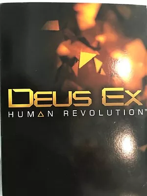 Deus Ex: Human Revolution  - Bluray + Dvd • $15.95