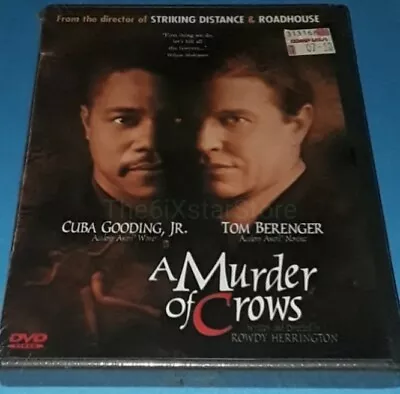 A MURDER OF CROWS DVD - 1998 NEW Action Crime Thriller Cuba Gooding Jr Berenger • $12.99