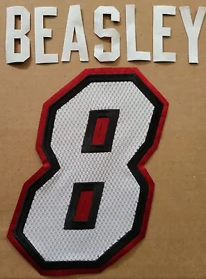 100% Authentic Michael Beasley Miami Heat Red Adidas Rev30 Jersey #/Name Set  • $24.99