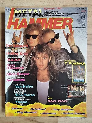 Metal Hammer - September 1987 • £5.99