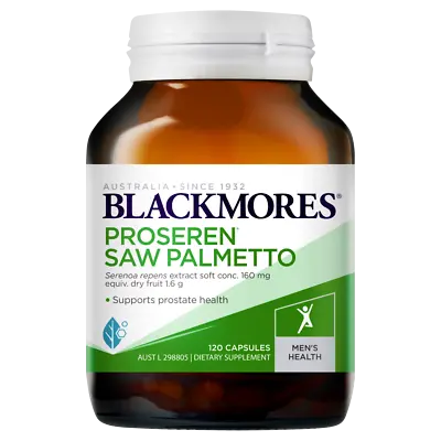 Blackmores Proseren Saw Palmetto 120 Capsules Supports Healthy Prostate Function • $48.27