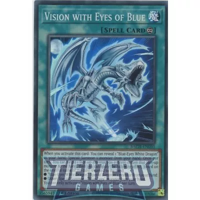 Yugioh Vision With Eyes Of Blue BACH-EN050 Super Rare 1st Edition Near Mint • £1.48