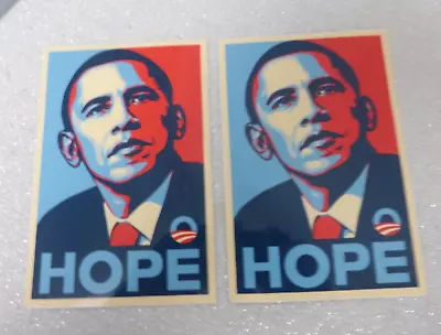 1 Barack Obama 2008 Hope Campaign Shepard Fairey Election Sticker  4  X 6  Art • $9.99