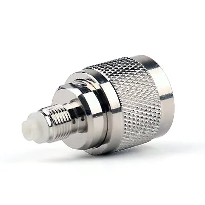 1Pc Adapter N Plug Male To FME Female Jack RF Connector Straight M/F • $7.46