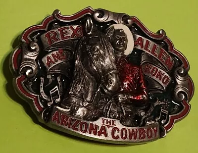 Belt Buckle Rex Allen And Koko The Arizona Cowboy • $18