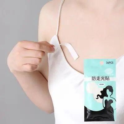 36pc Double Sided Body Tape Fashion Toupee Breast Lingerie Dress Boob Strips  UK • £3.89