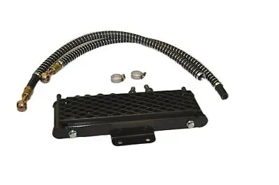 Pit Bike Engine Radiator Type Oil Cooler & Pipes For YX140 & Others • £33