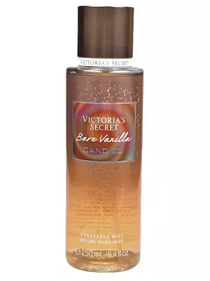 VICTORIA'S SECRET BARE VANILLA CANDIED FRAGRANCE BODY MIST SPRAY SPLASH 8.4 Oz • $24.75