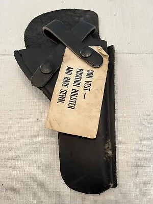 US Military Pilot Survival Vest -  Holster SRU/21-P -unused Leather • $29.99