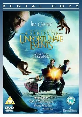 Lemony Snicket's A Series Of Unfortunate Events DVD (2005) Jim Carrey • £1.92