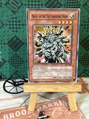 Yu-Gi-Oh! - Manju Of The Ten Thousand Hands  (IOC-088) - Invasion Of Chaos - NM • $1.10