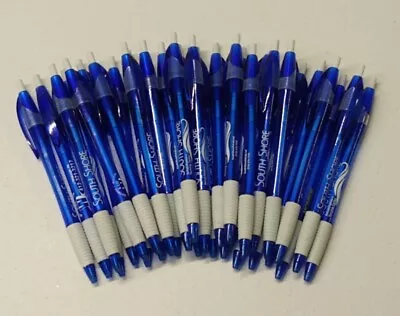 30ct Misprint Retractable Click Pens: TRANSLUCENT BLUE: Javalina/Javelin/Cirrus • $15.99