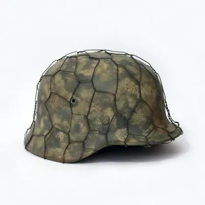 WWII German Helmets M35 M40 M42 Chicken Wire Net Aged • $29.98