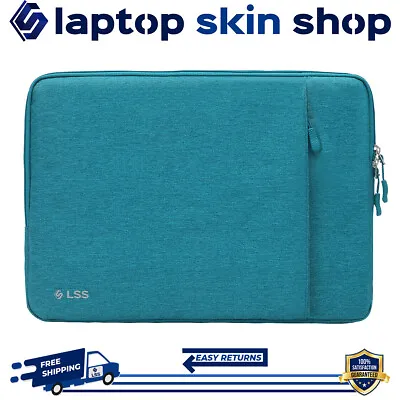 Laptop Sleeve Case Carry Bag Protective Shockproof Handbag 13-13.5 Inch Teal • $18.95