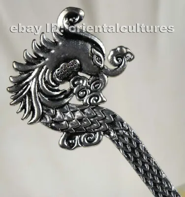 Tribal Exotic Chinese Handmade Miao Silver Hairpin • $20