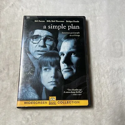 A Simple Plan (DVD 1999 Sensormatic) • $7.50