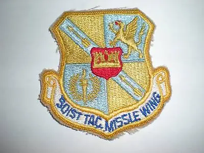 Usaf 501st Tactical Missile Wing Patch -color • $6.95