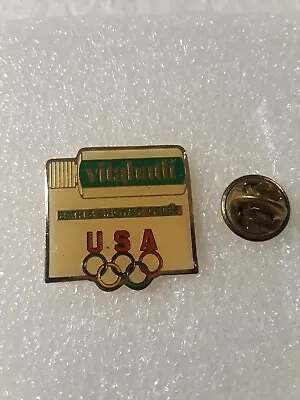 Vintage Vitabath Bath And Shower Gelee  Olympic Sponsor Pin • $4.99