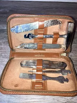 Vintage 1950/60’s  Germany Knife & Tool Kit In Leather Case Unused • $19.99