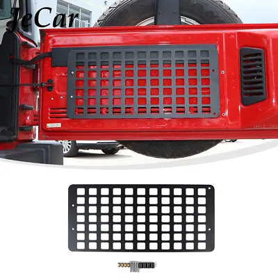 Tailgate Storage Rack Trunk Cargo Shelf Luggage Carrier For Jeep Wrangler JK 07+ • $108.89