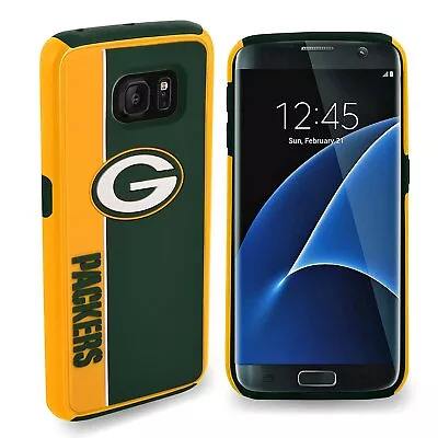 FOCO NFL Green Bay Packers Dual Hybrid Bold Case Samsung Galaxy S 8 Plus • $14.89