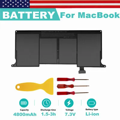 A1495 A1406 Battery For MacBook Air 11'' A1465 Mid 2011-2013 Early 2014 A1370 • $21.89