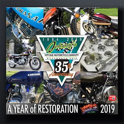 Johnny's 35th Anniversary 2019 Wall Calendar -  A Year Of Restoration  • $5