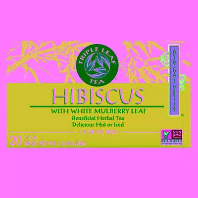 Hibiscus Tea With White Mulberry Leaf 20 Bags • $10.42