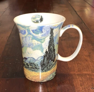 $19.85 • Buy McIntosh Van Gogh Classic Mug Fine Bone China Art Wheat Field With Cypresses