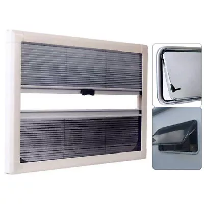 Ventilate Insulate Deluxe RV Camper Windows Vent RV Window Hatch W/Awning Screen • $166.25