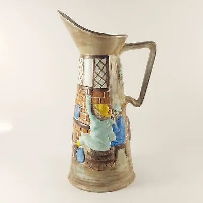 Vintage E Radford Jug / Pitcher Handpainted Signed On Base • £39.99