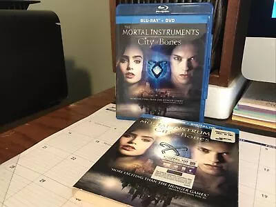 The Mortal Instruments: City Of Bones (Blu-ray 2013) No Digital + Slip Cover • $3.99