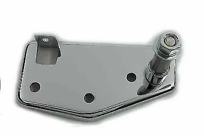 Brake Pedal Mount Plate Rear Chrome For Harley Davidson By V-Twin • $48.18