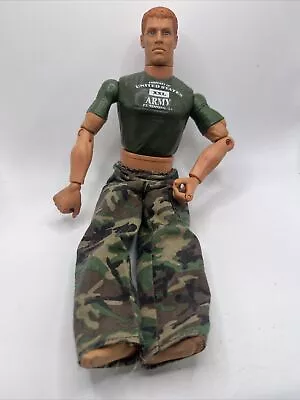 Vintage Hasbro 1996 Pawtucket G.I Joe U.S Army Military Articulate Action Figure • $14.50