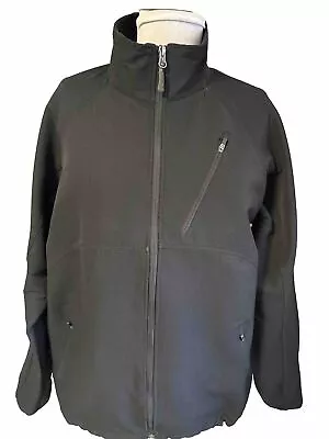Ibex Black Full Zip Climawool Cirrus Softshell Jacket Men’s LARGE - NEW • $59.99
